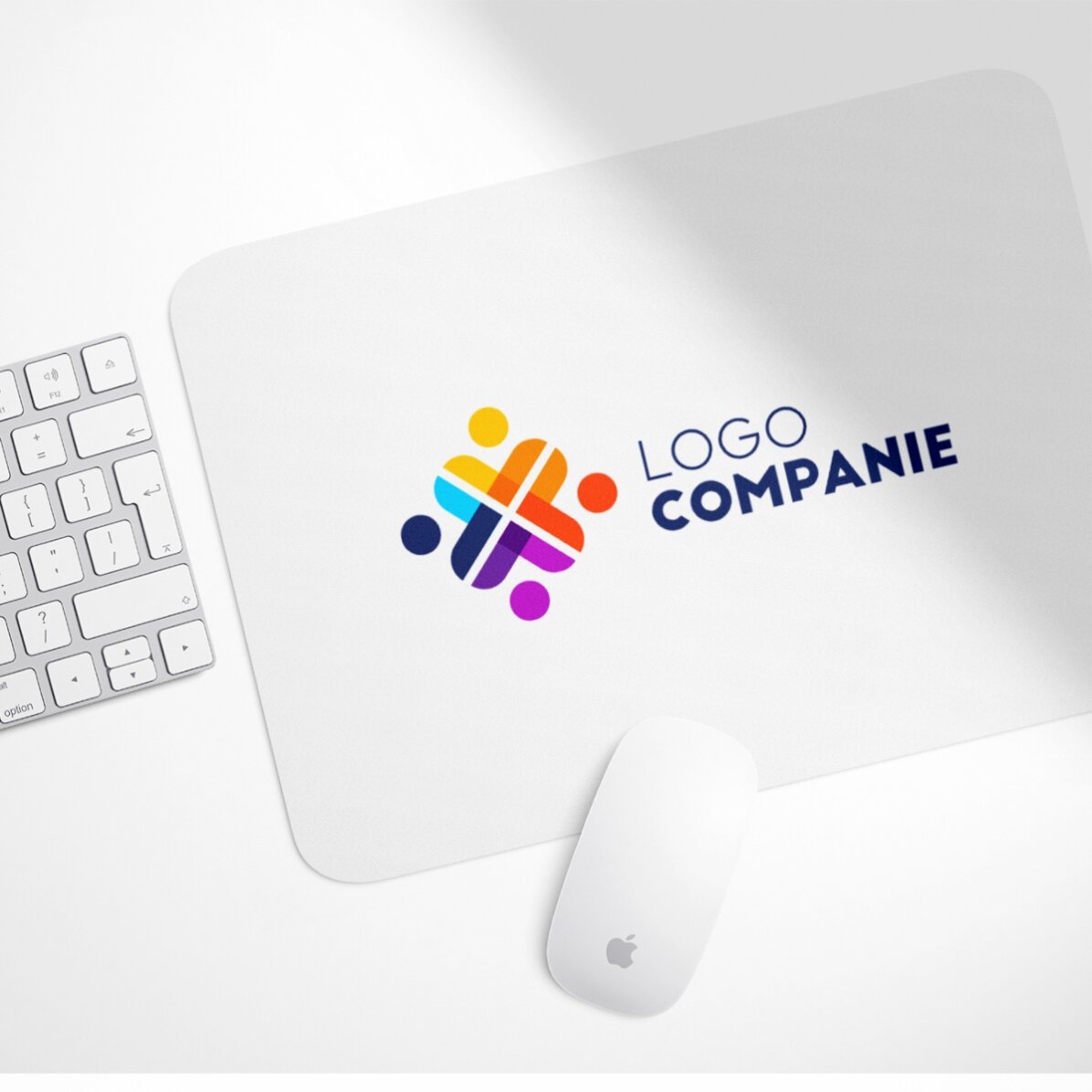 Individuell gestaltetes XL-Mauspad mit Logo
