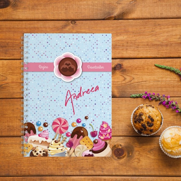 Individuell gestaltetes Notizbuch – Kochen 1