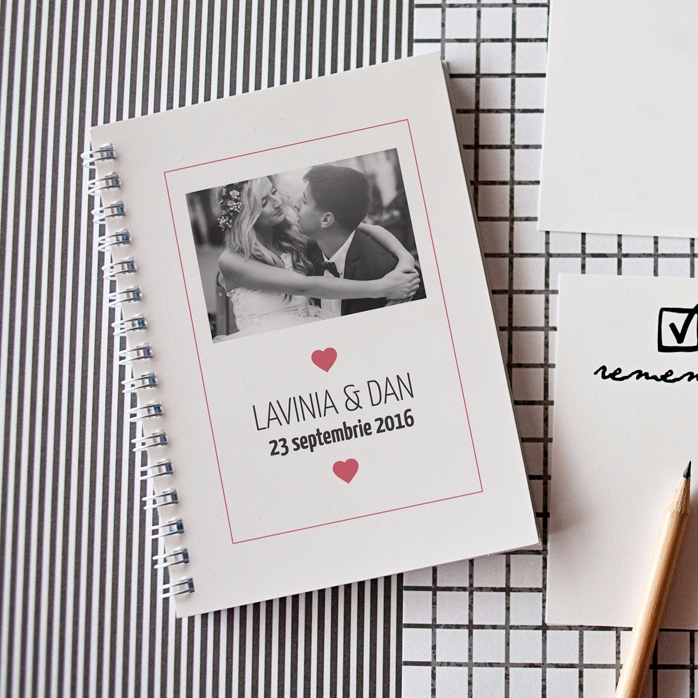 Personalisiertes Notizbuch – Love Story