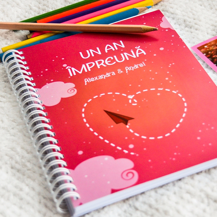 Personalisiertes Notizbuch – Unsere Geschichte