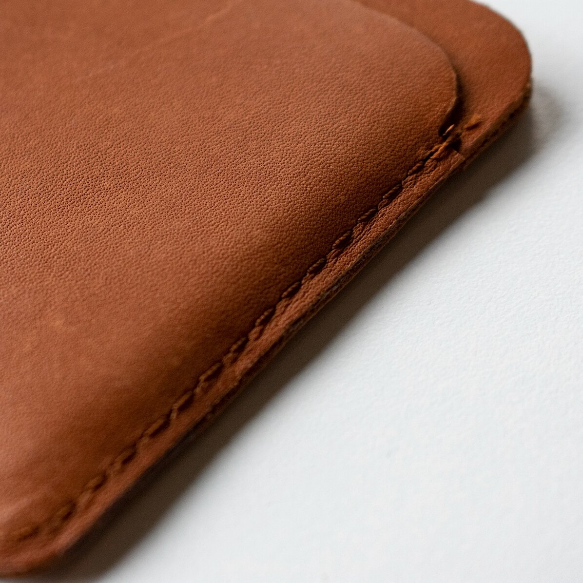 Personalisierte Lederbrieftasche mit Namen