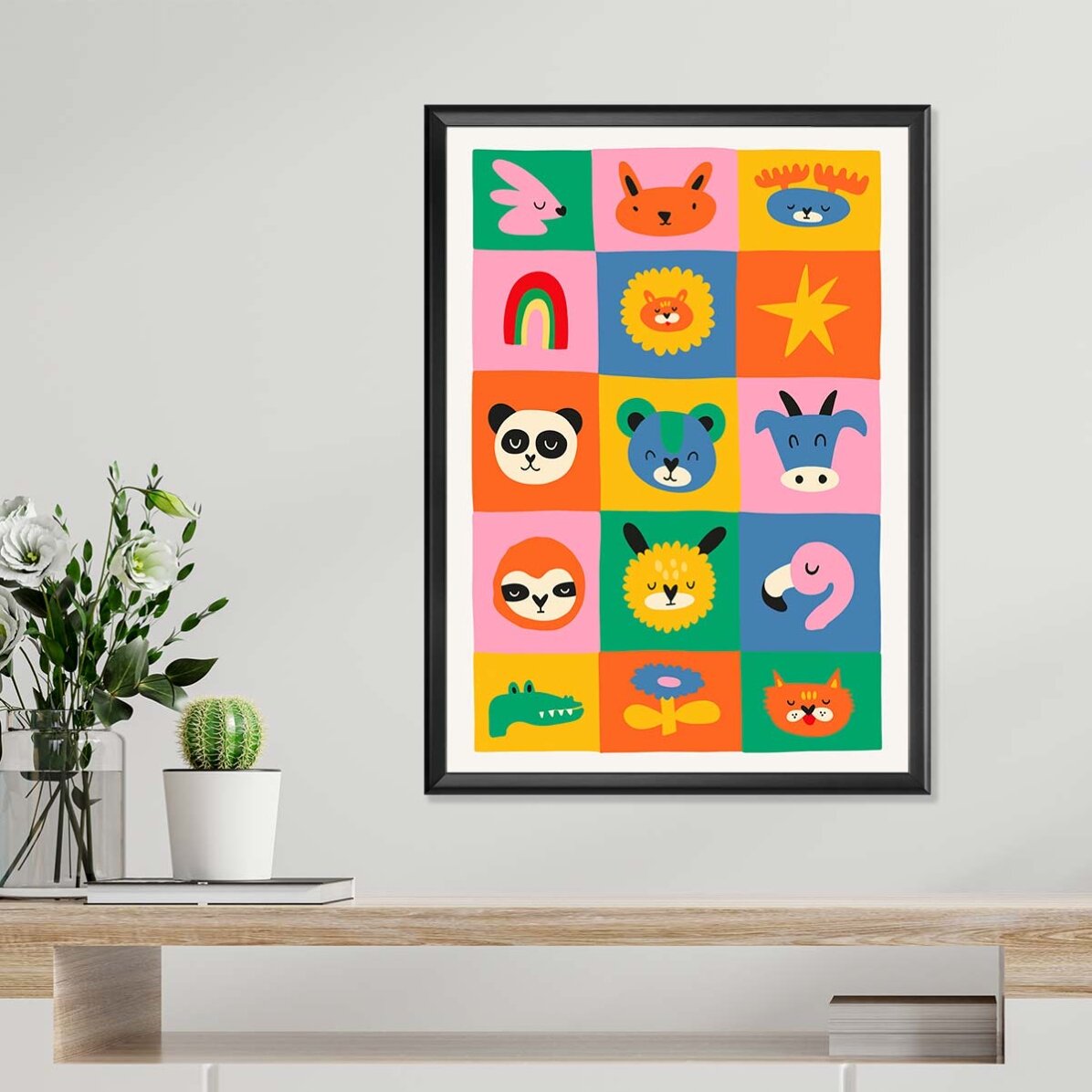Poster „Tiere“