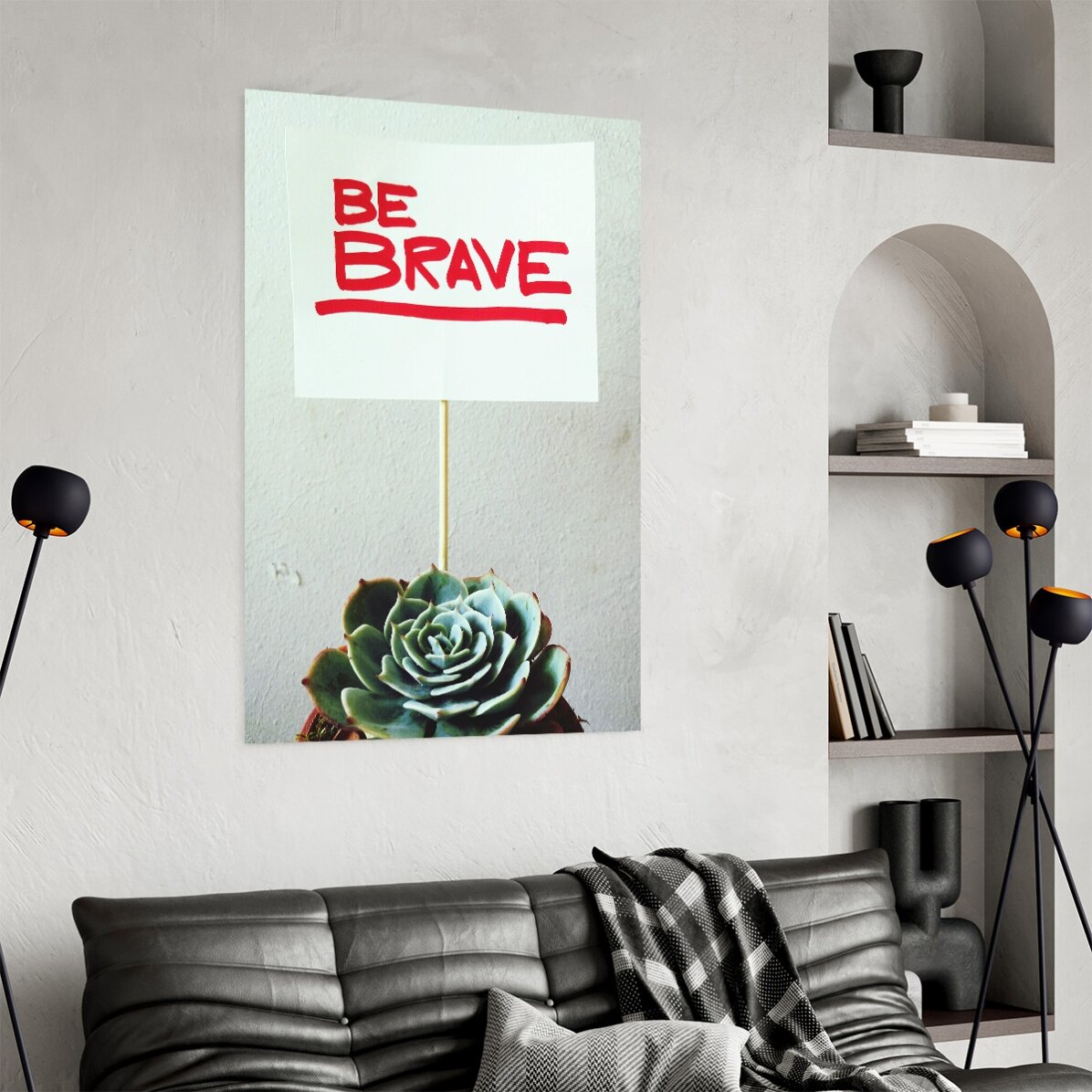 Be brave poster