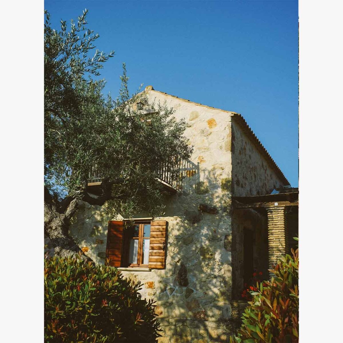 Blue sky poster