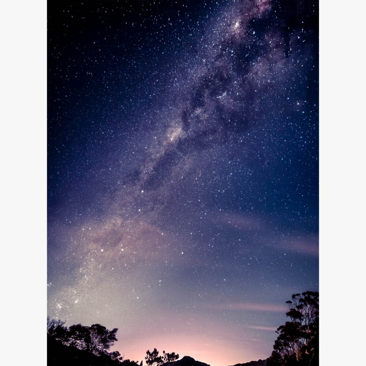 Poster: Sternenhimmel