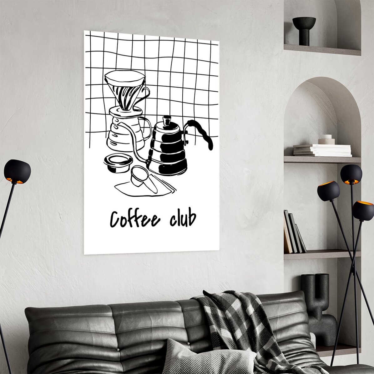 Coffee Club Poster