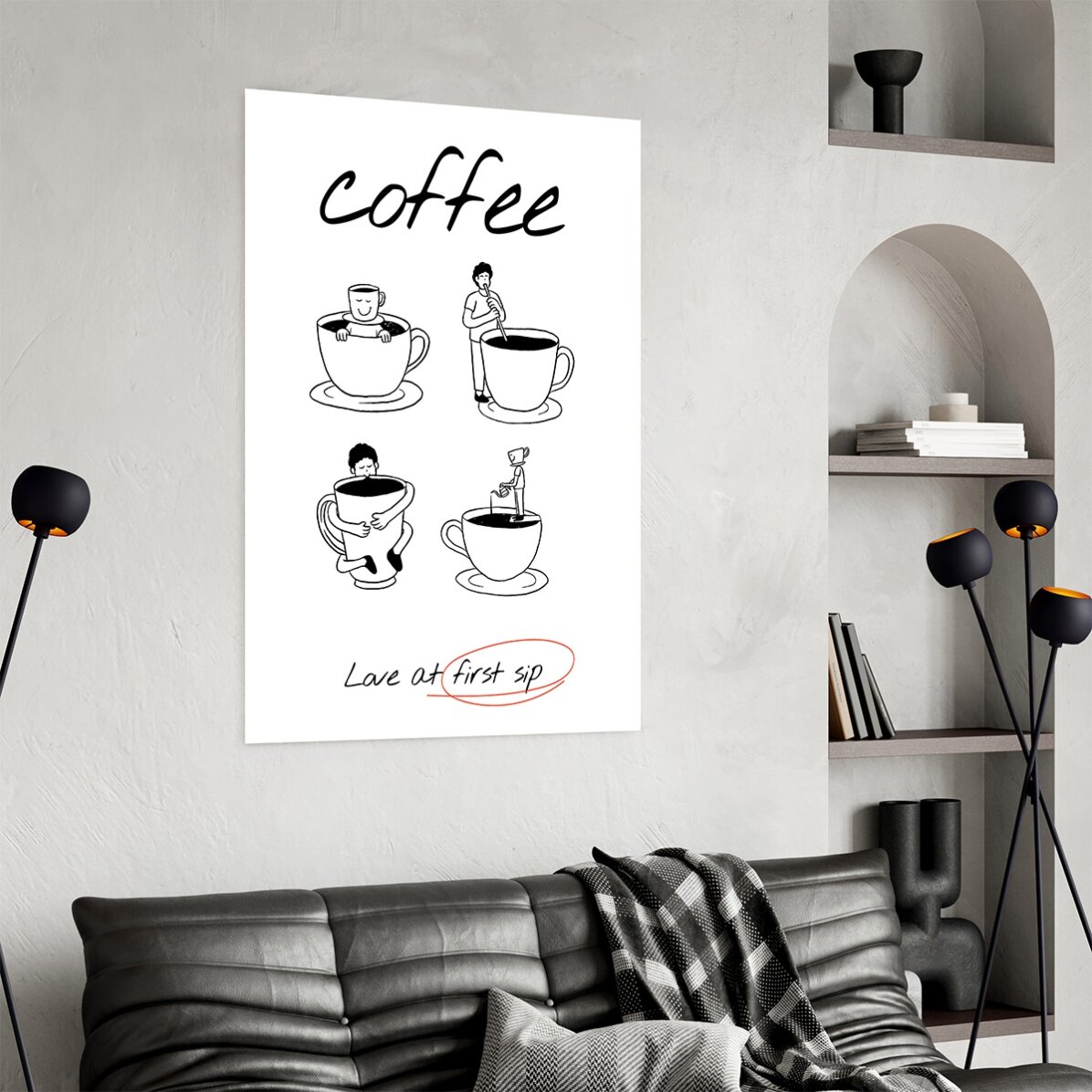 Poster „Coffee Love“
