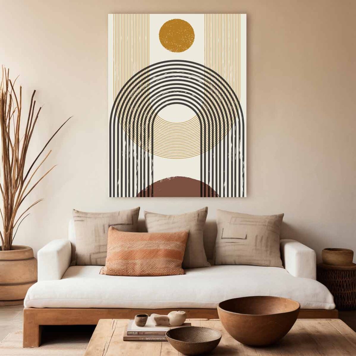Poster „Geometrische Formen“