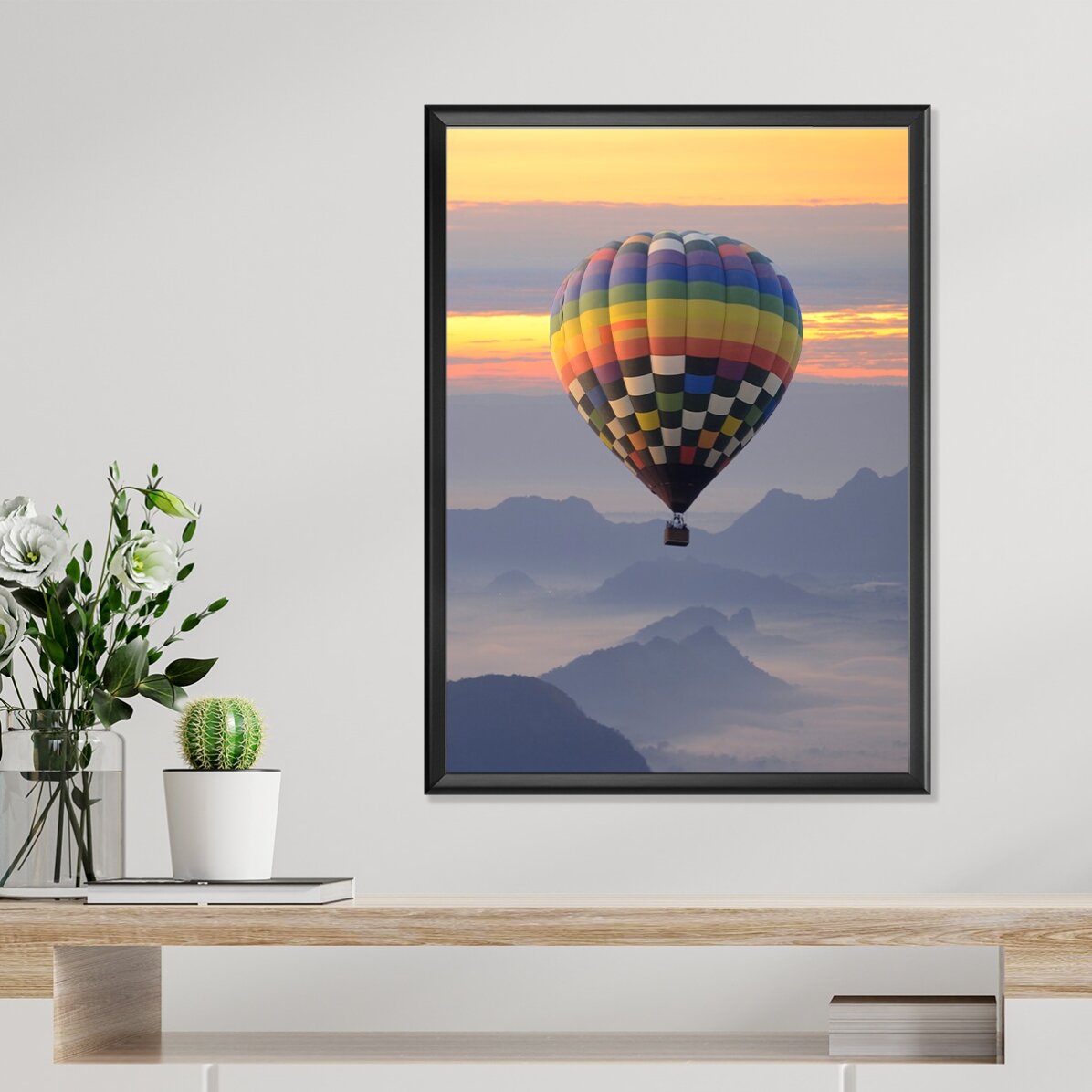 Hot Air Balloon Poster