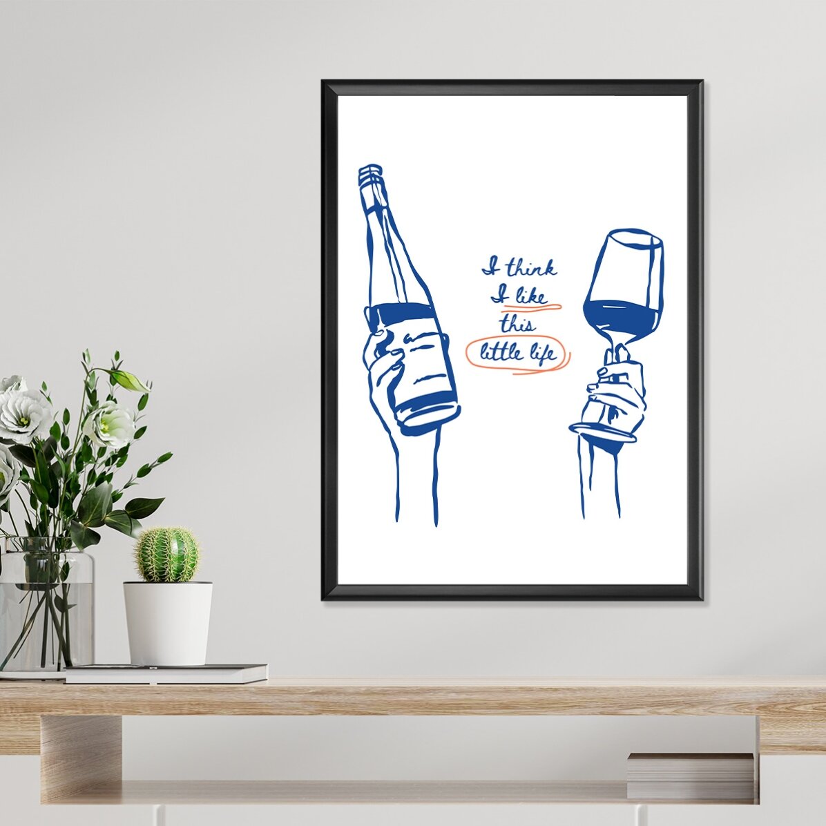Poster „I like this little life“