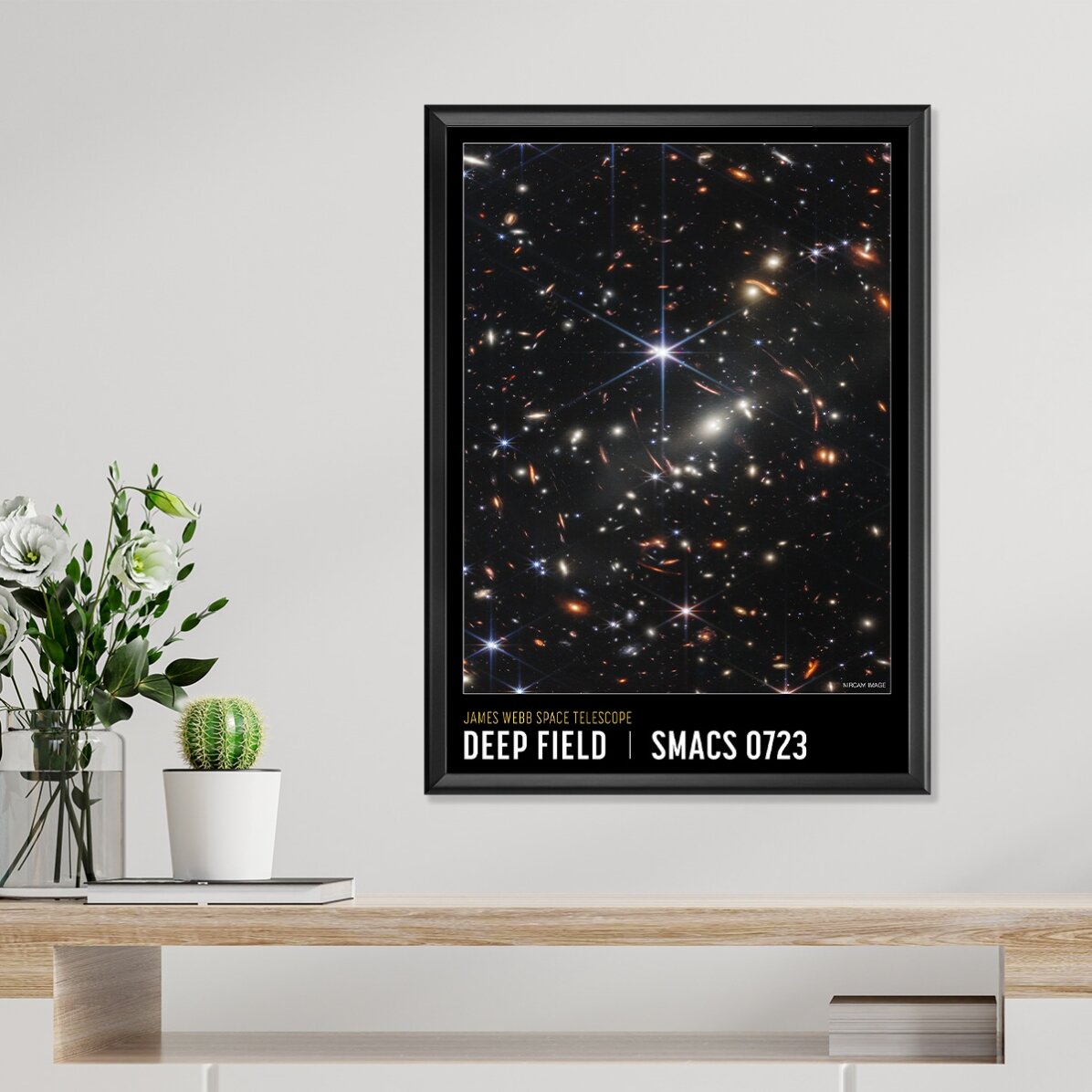 Poster „Entfernte Galaxien“