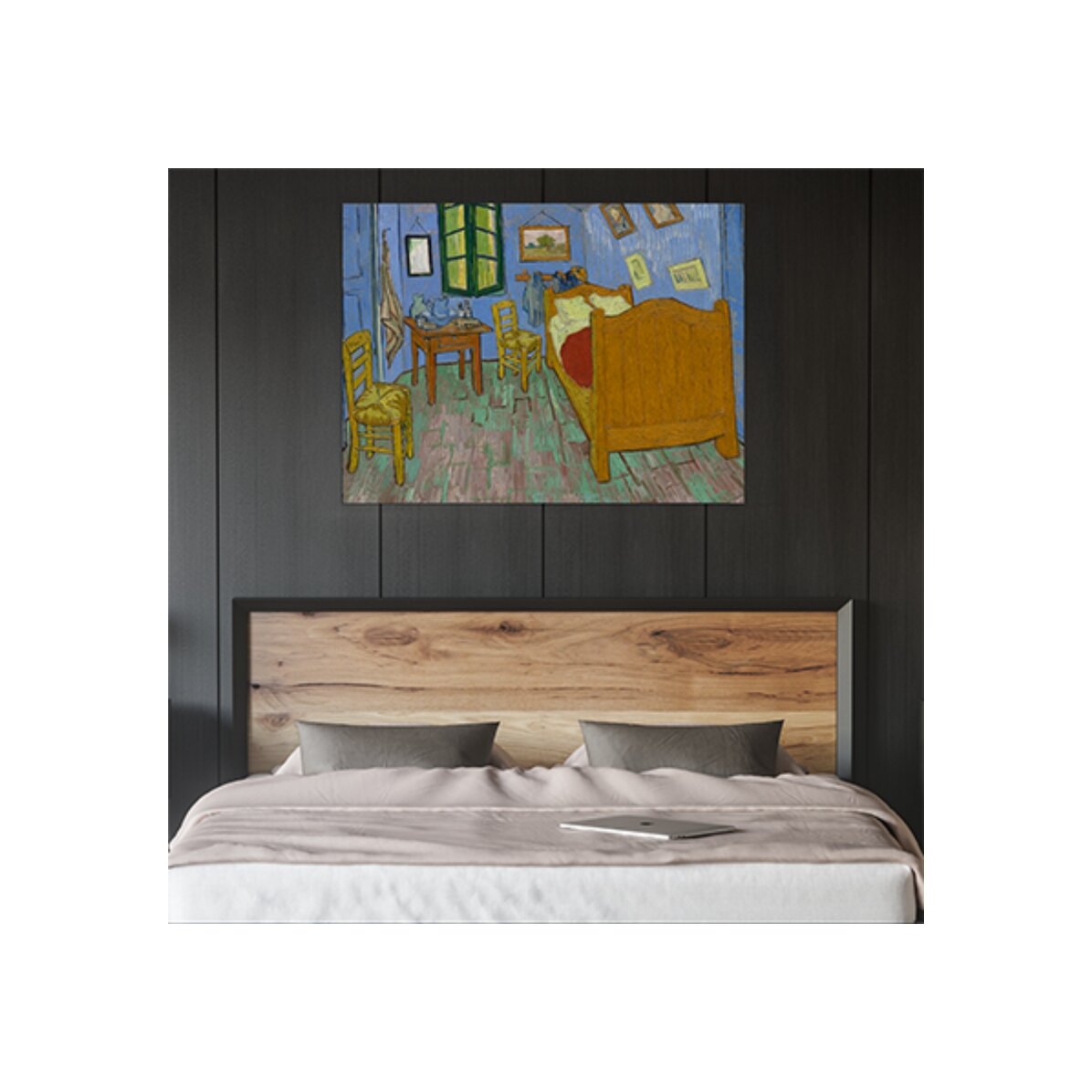 Landscape poster - Vincent van Gogh - The Bedroom, 1889