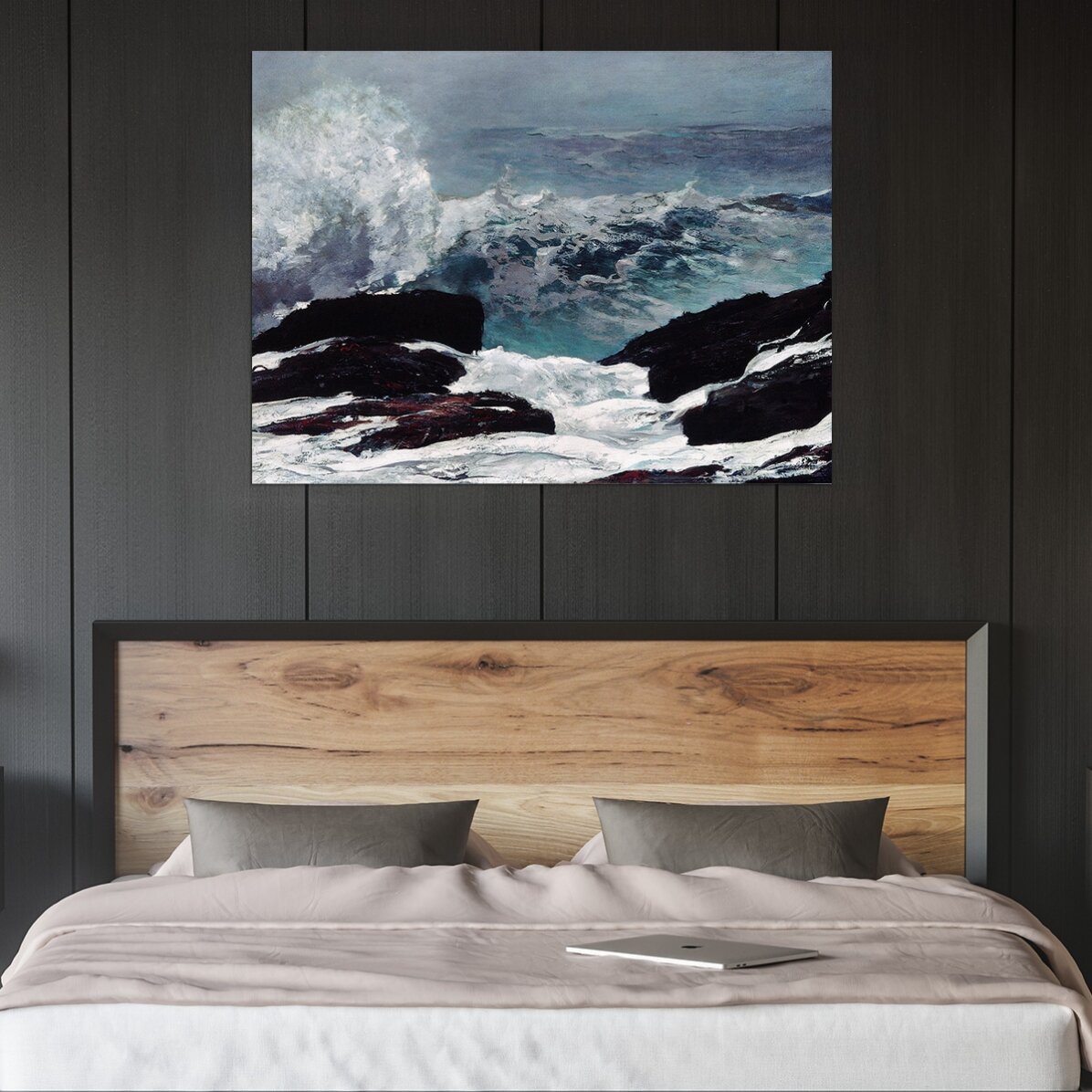Landscape poster - Winslow Homer - Northeaster 1895