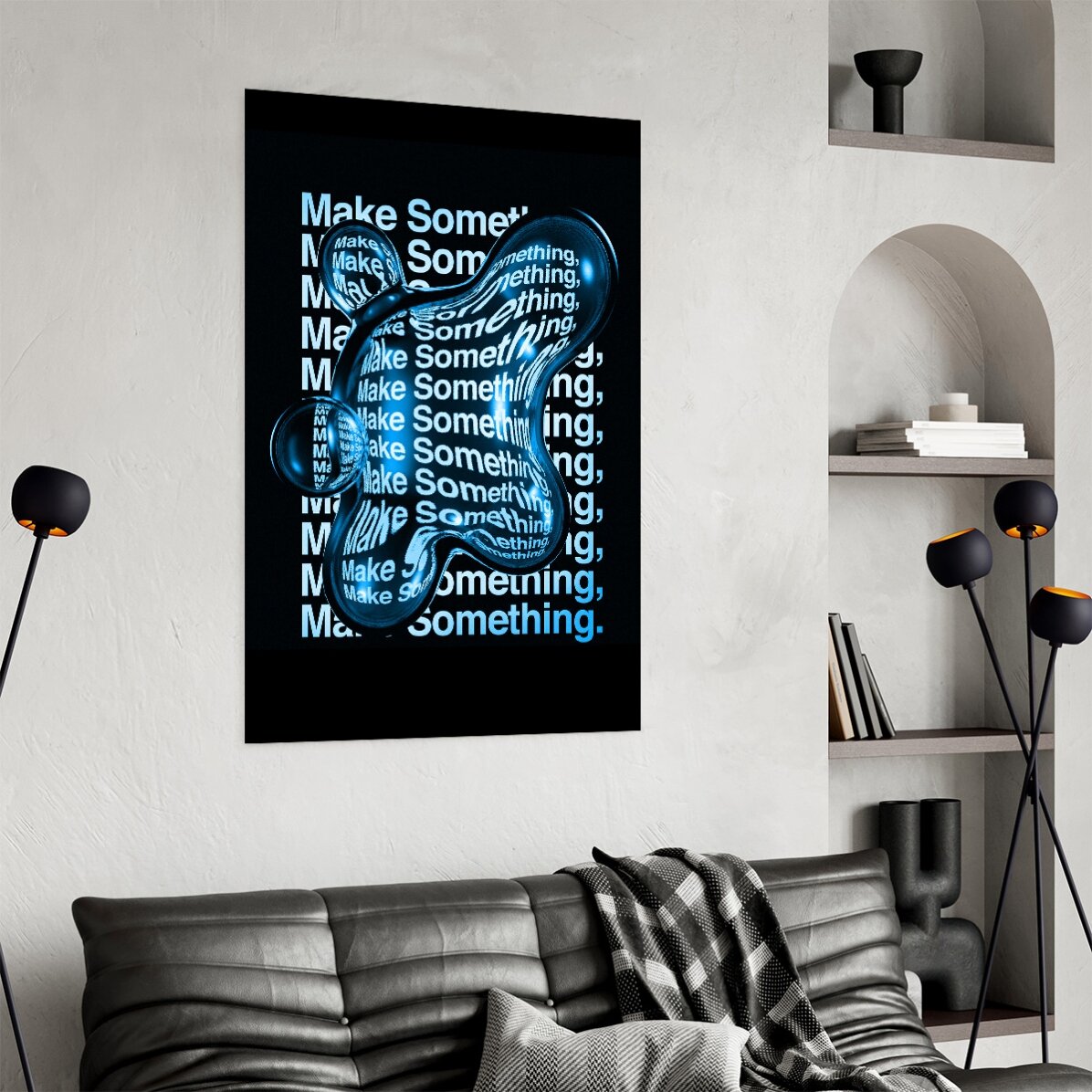Poster „Make something“