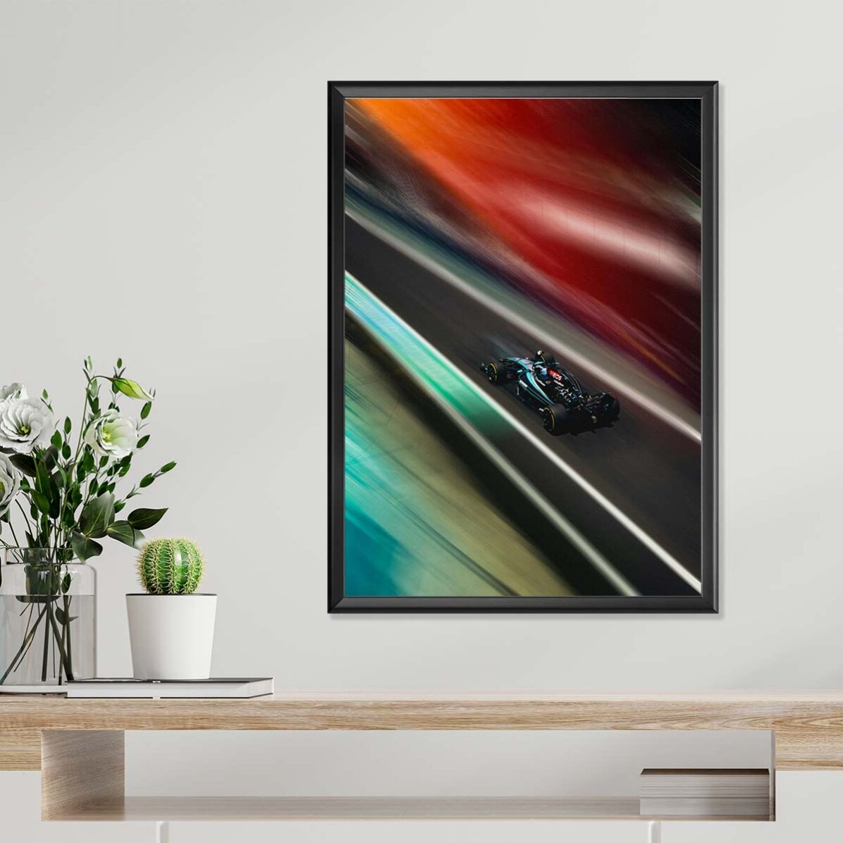 Rennwagen-Poster