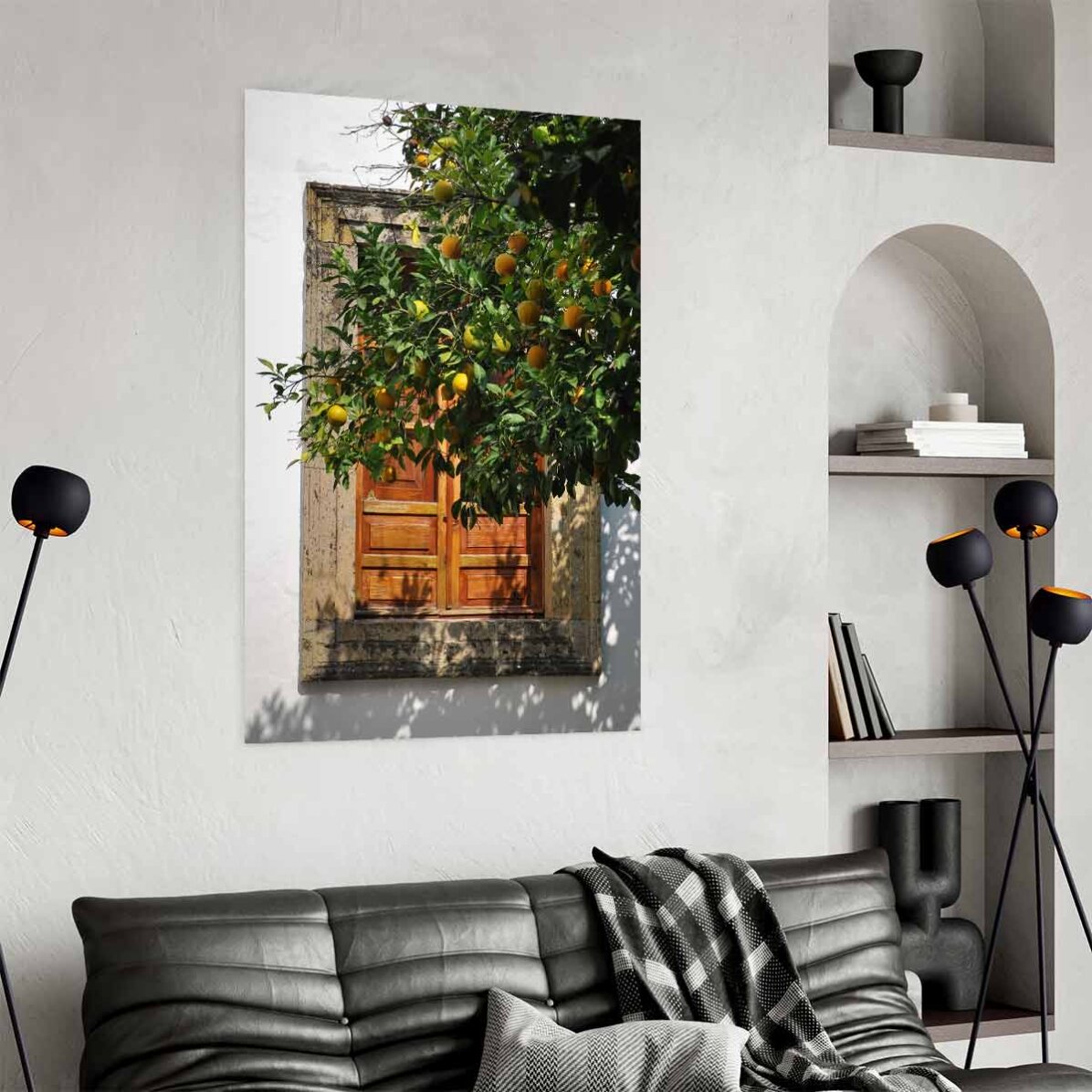 Orange tree poster