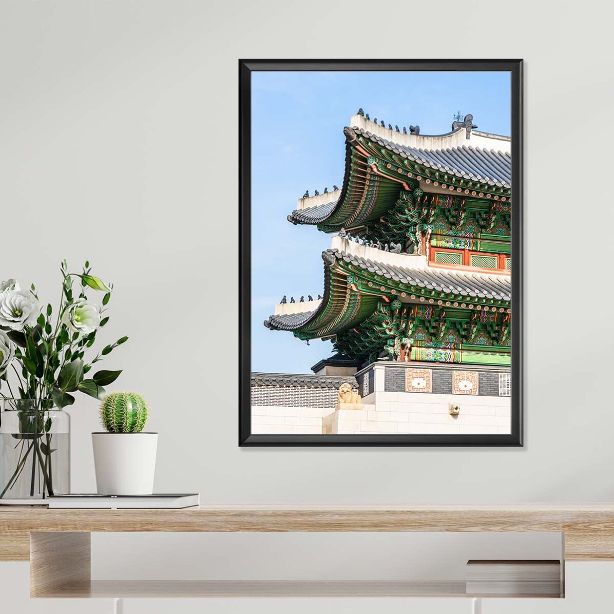 Poster: Palast in Seoul, Südkorea