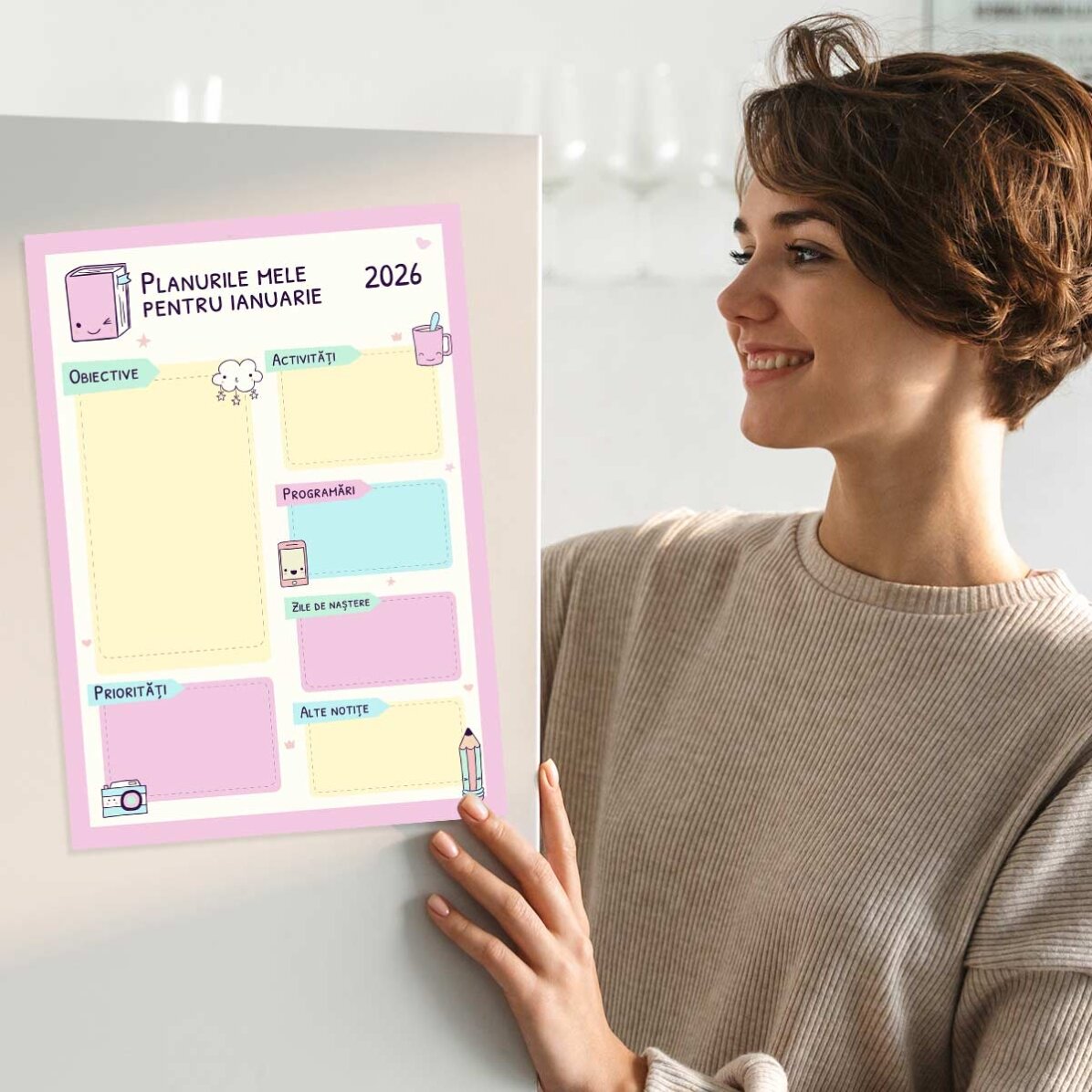 Individuell gestaltetes Poster – Pastel Planner