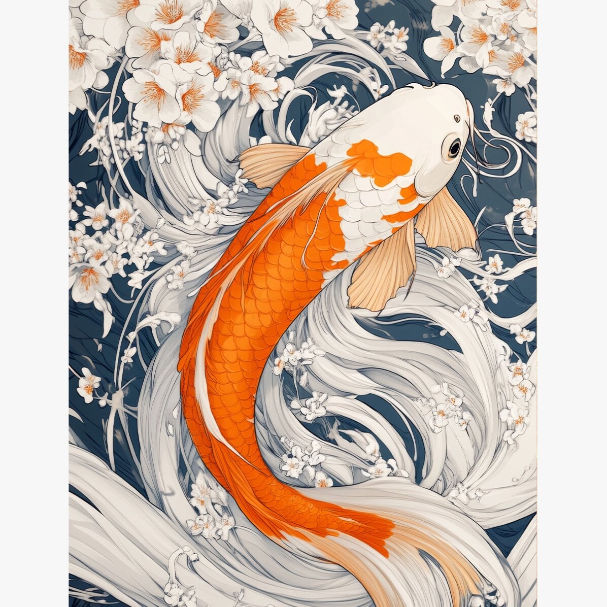 Poster: Japanischer Barsch