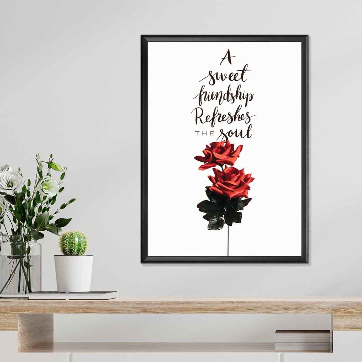 Friendship with Roses Poster