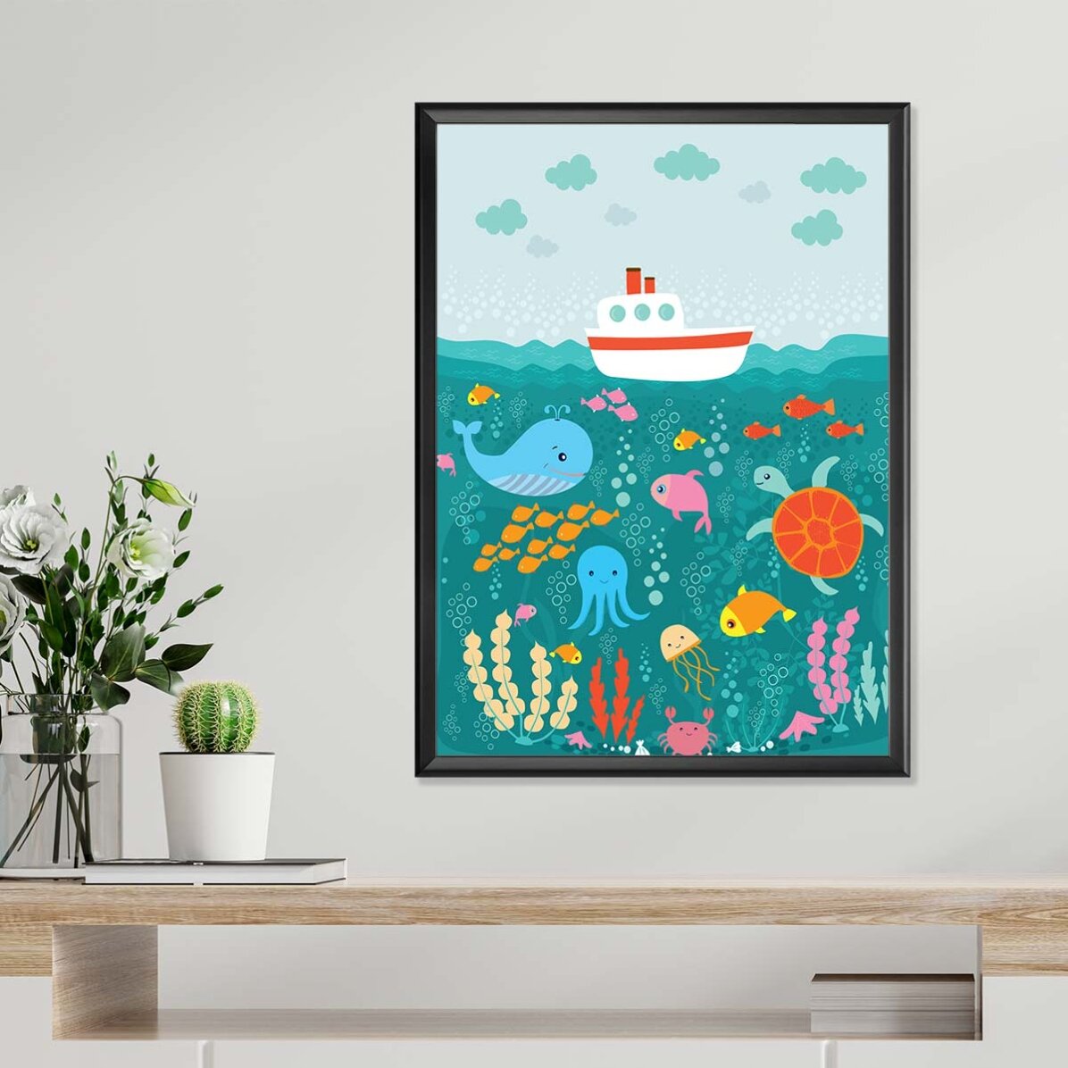Poster „Die Freunde des Meeres“