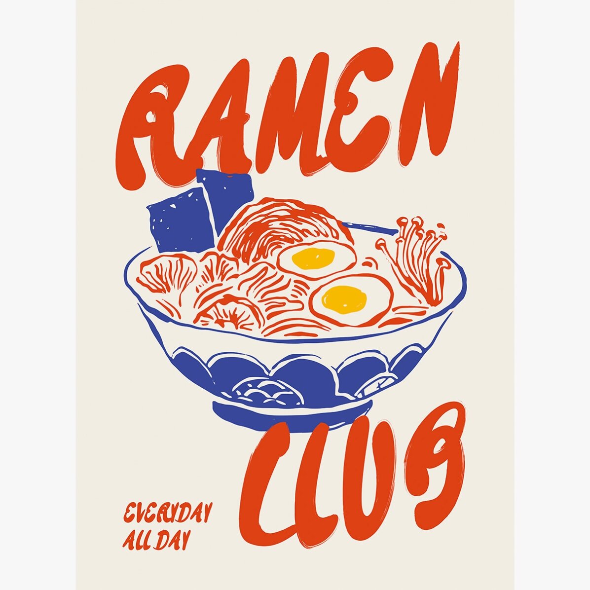 Poster „Ramen Club“