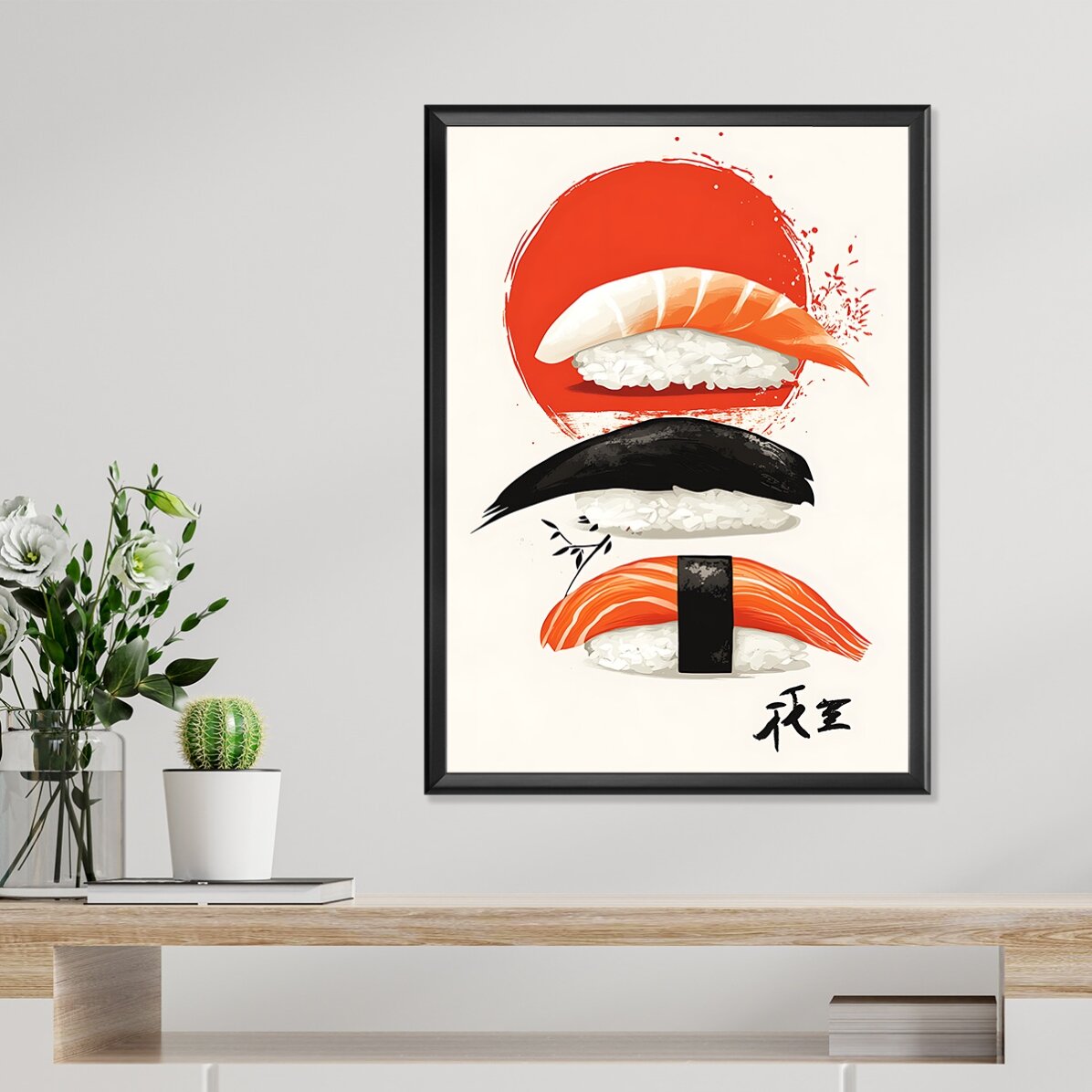 Poster „Sushi-Kunst“