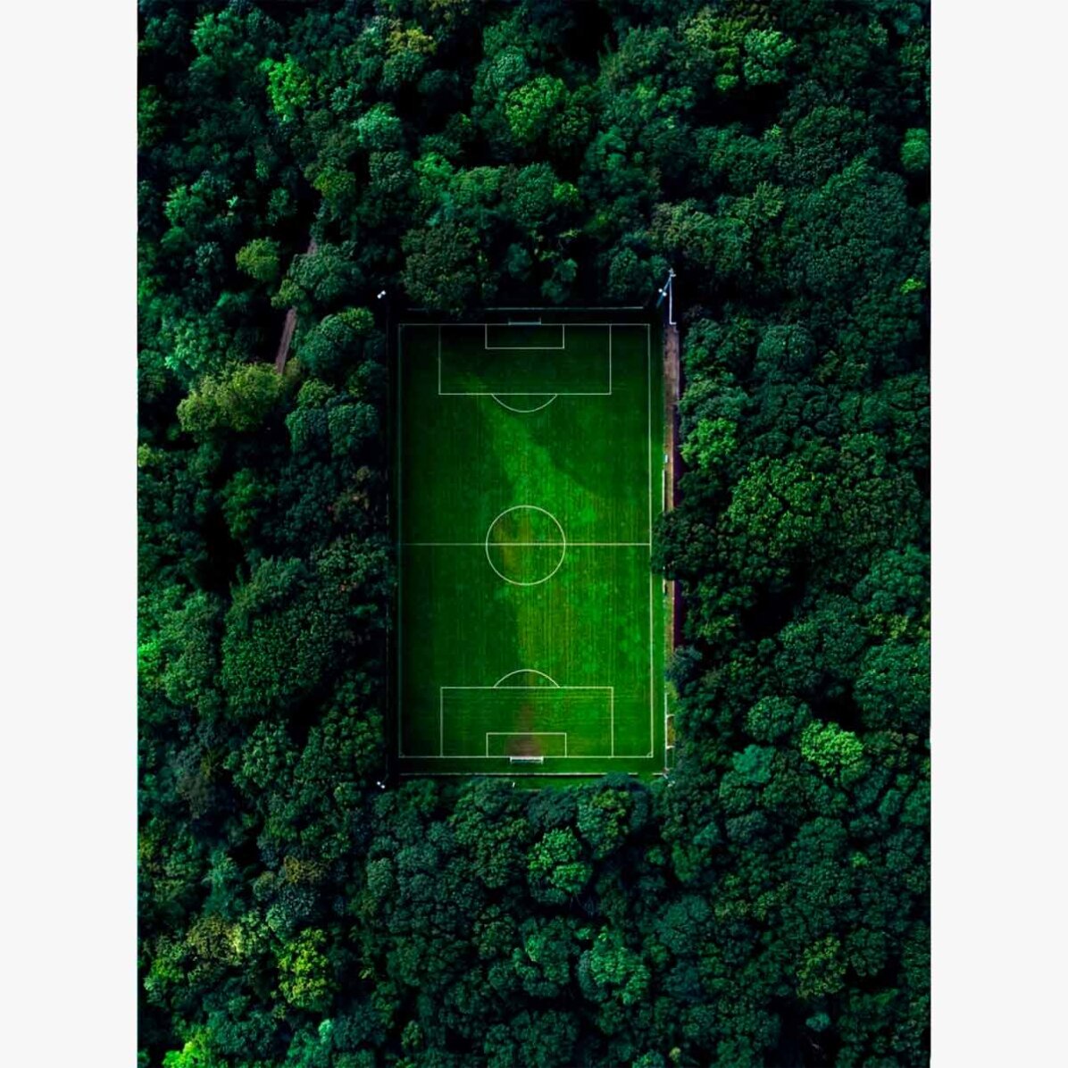 Football Field Poster