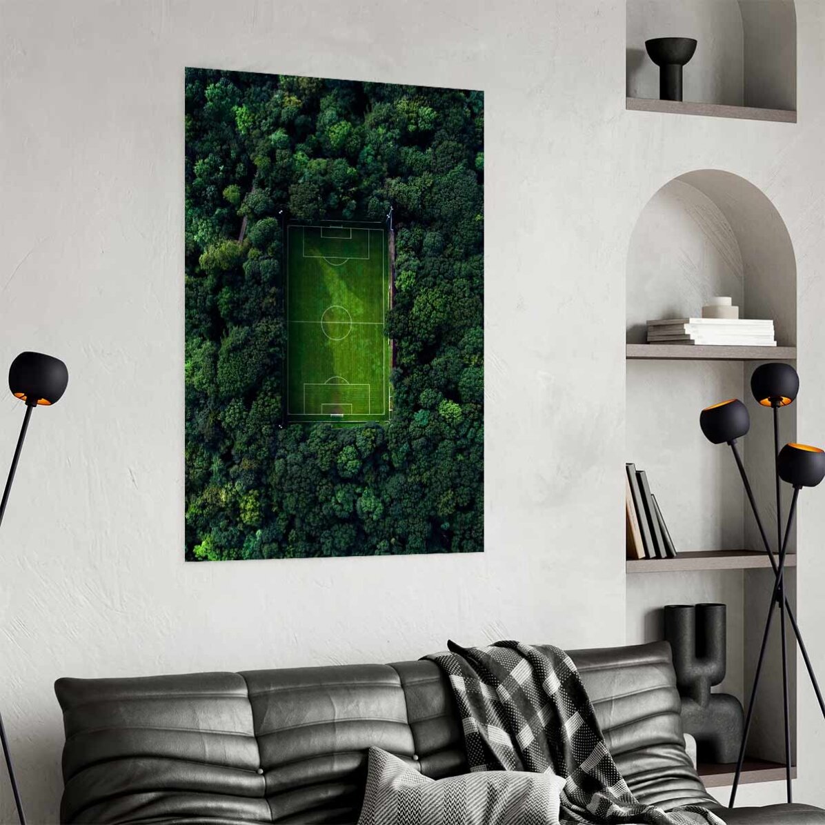 Football Field Poster
