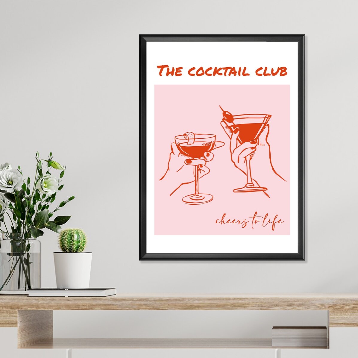 Poster „The Cocktail Club“