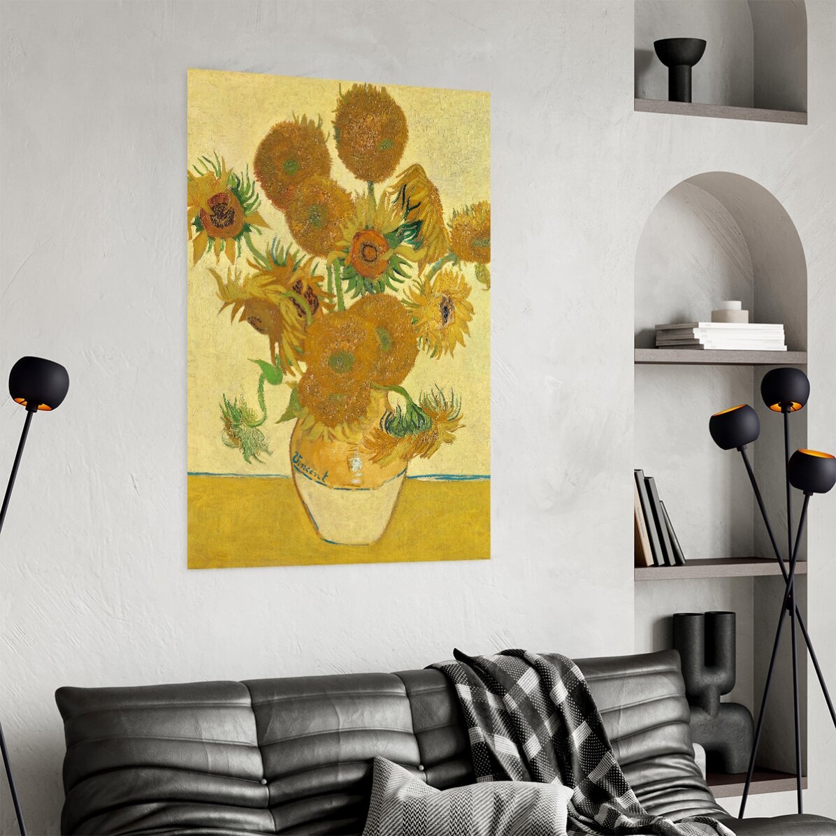 Poster Vincent van Gogh, Sunflowers 1888