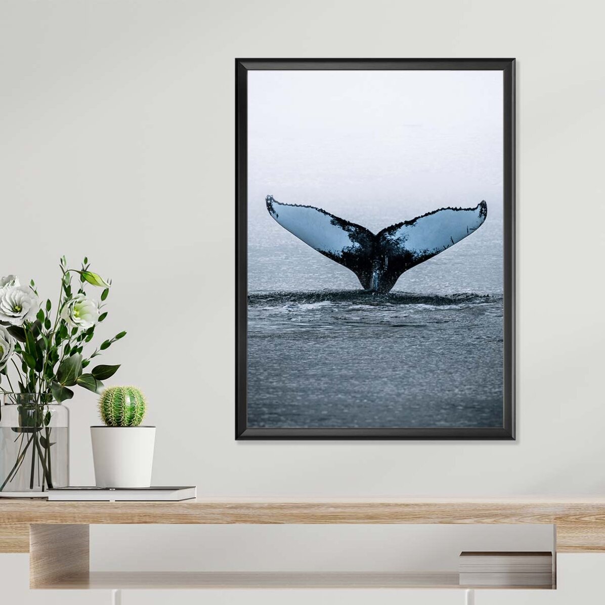 Whale Tail Poster