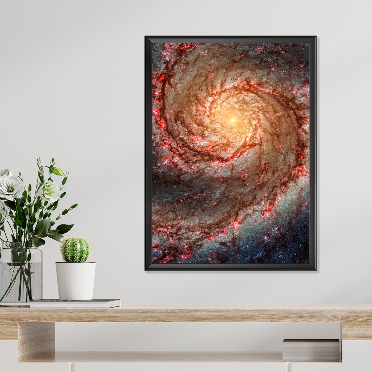 Poster „Whirlpool Galaxy“