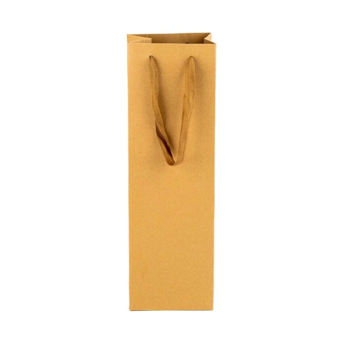 Kraft gift bag for bottle
