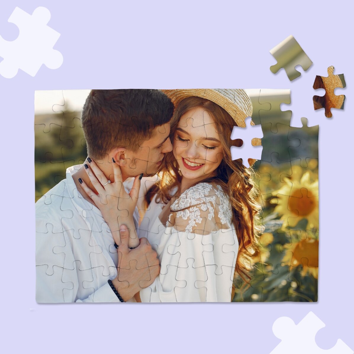 Personalisiertes Puzzle mit einem Foto im Format 20 x 15 cm