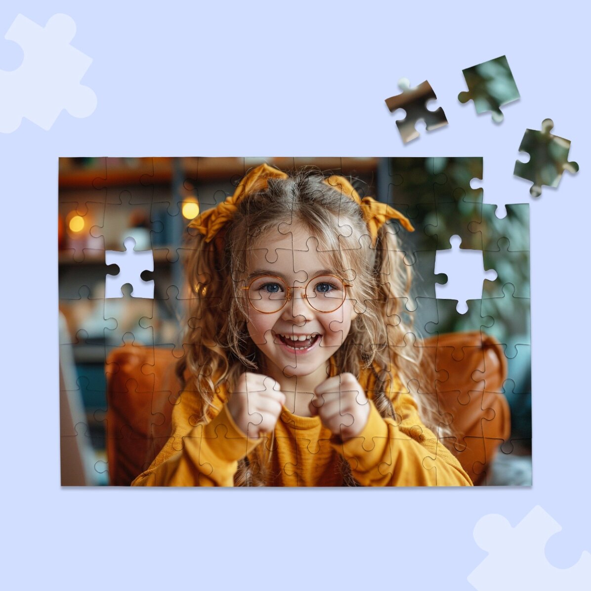 Personalisiertes Puzzle mit einem Foto, 28 x 19 cm