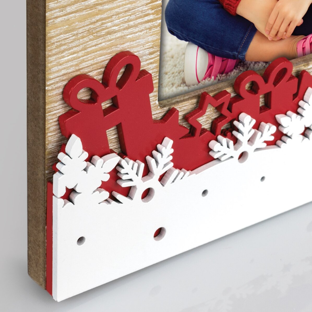 Weihnachts-Fotorahmen – Modell Quincy