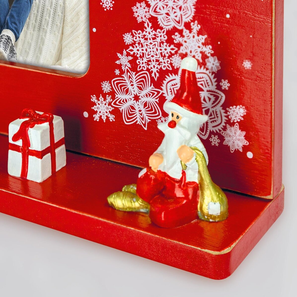 Weihnachts-Fotorahmen – Modell Albus