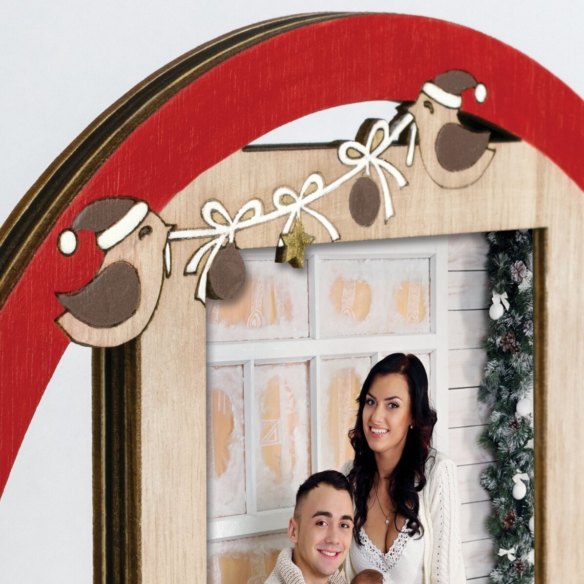 Weihnachts-Fotorahmen – Modell Curtis
