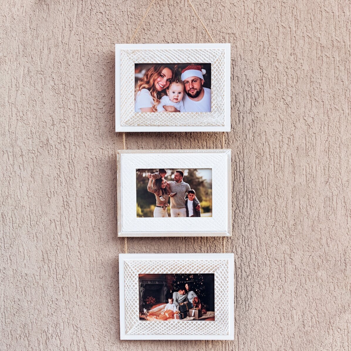 Photo frame with 3 pictures 10x15 cm