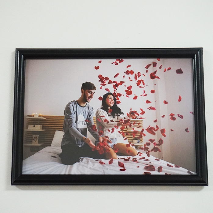 Personalisierter Fotorahmen mit einem Foto – A4 Querformat