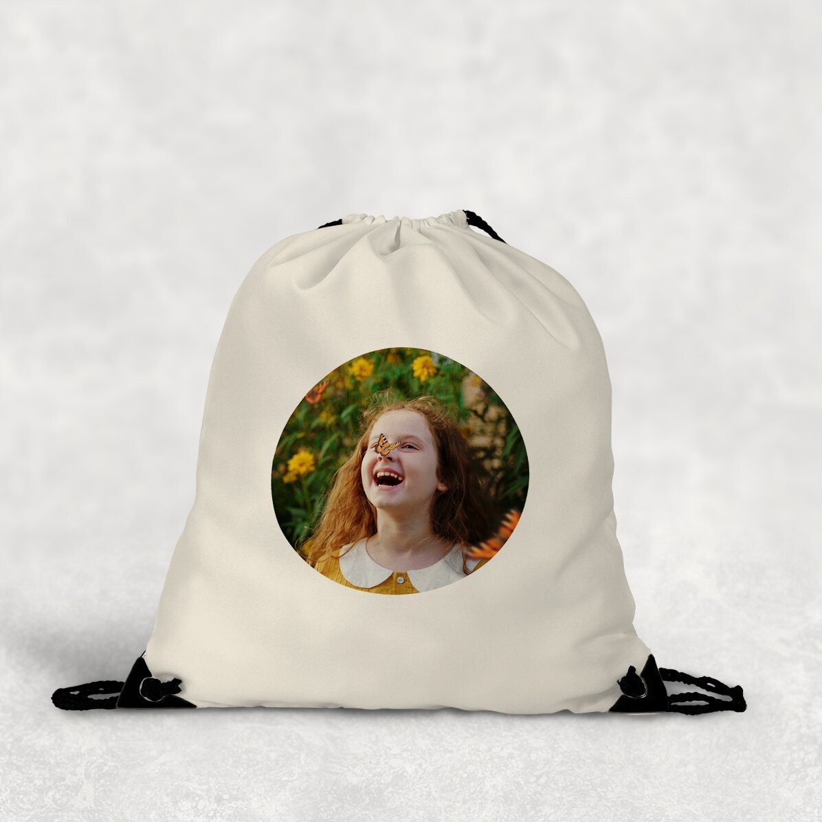 Personalisierter Rucksack mit einem Foto