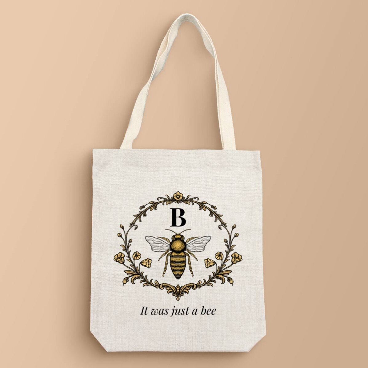 Personalisierte Tragetasche mit Aufdruck – Bee