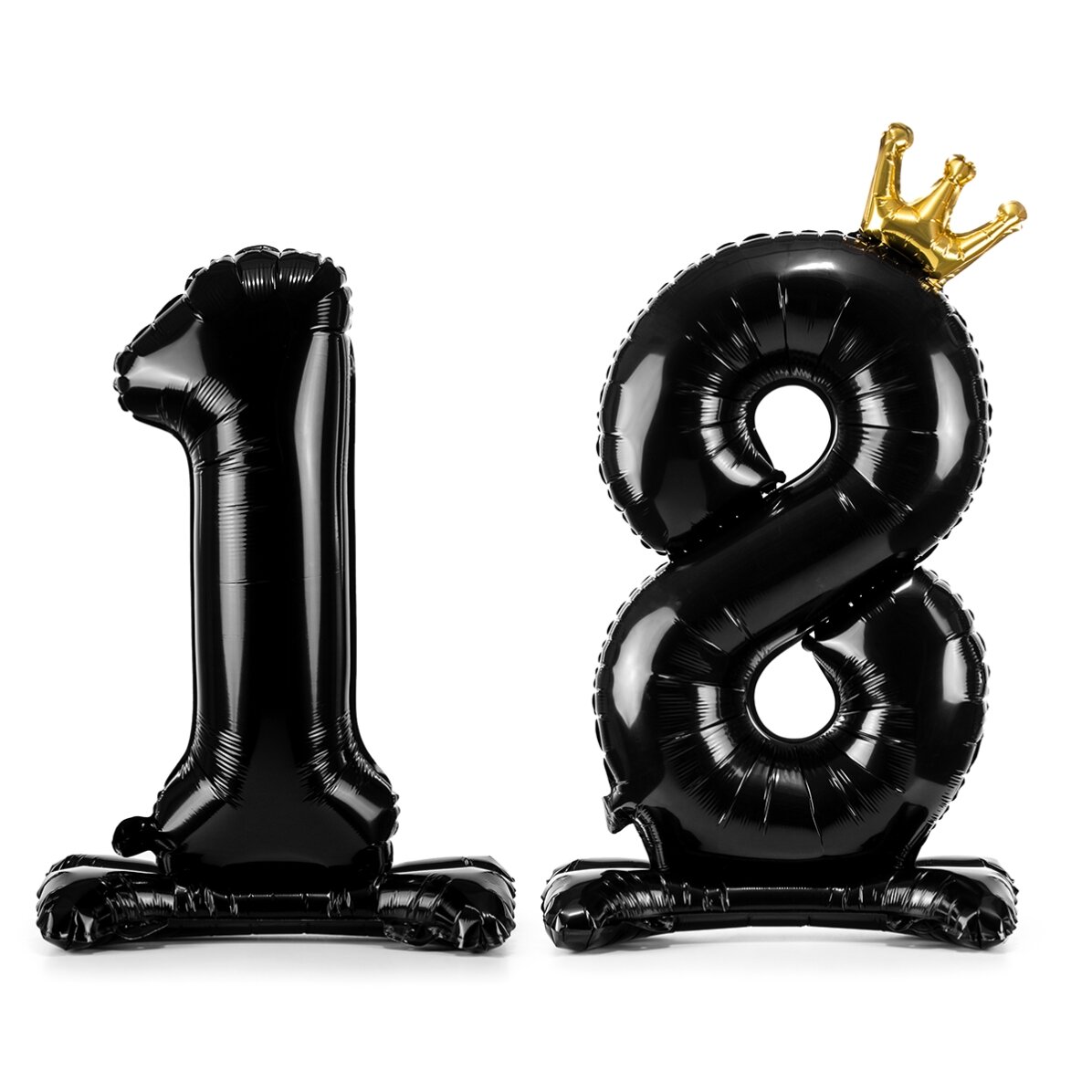 Set mit 2 Luftballons zur Volljährigkeitsfeier – 18 Jahre