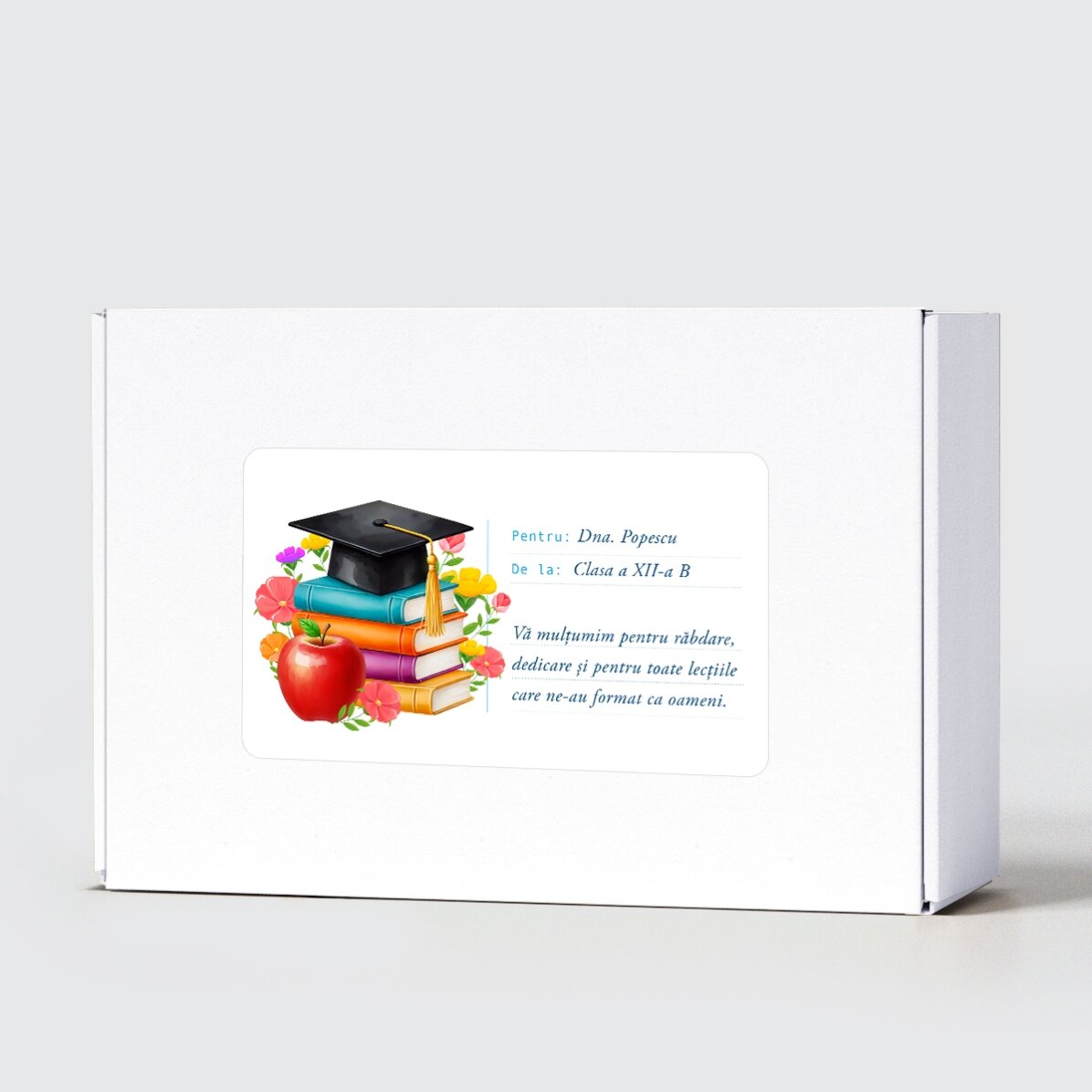 Geschenkset für Lehrerinnen – Schulabschluss