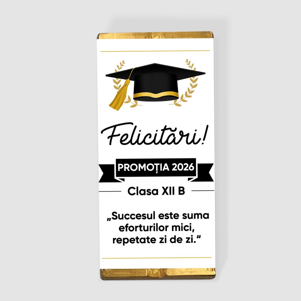 Personalisiertes Geschenkset für Abschlussklassen