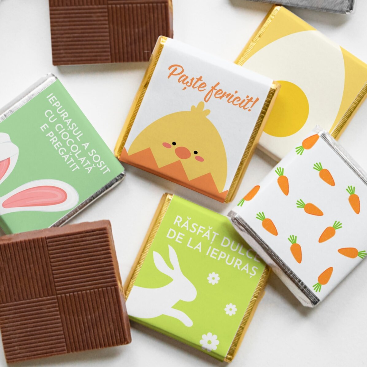 Personalisiertes Geschenkset für Paten – Frohe Ostern