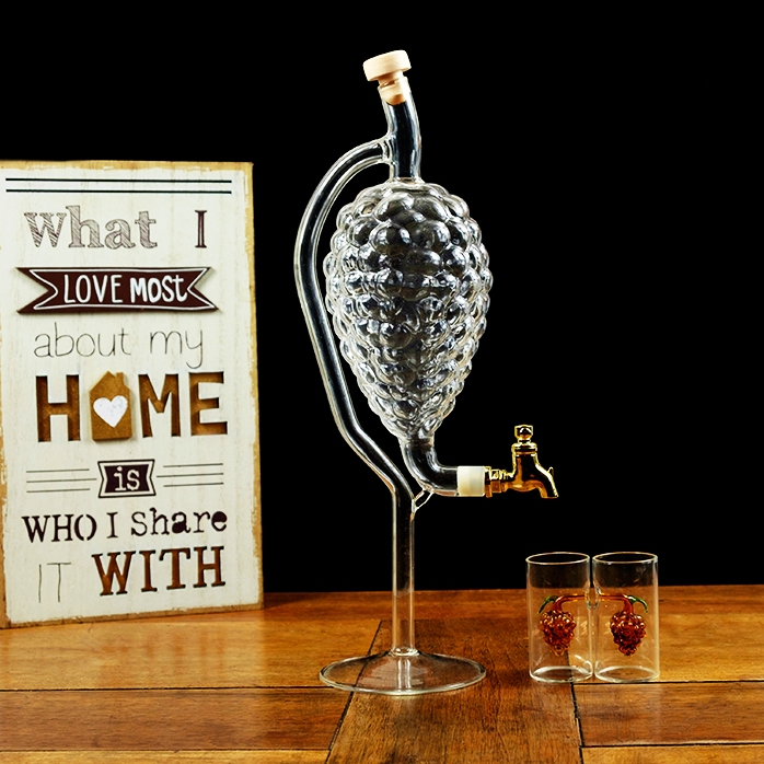 Tuica-Glas-Set mit 2 Gläsern