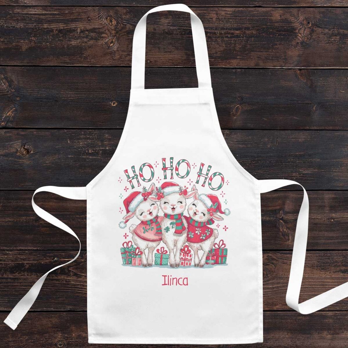 Personalisierte Kindersorte mit Text – HO HO HO!