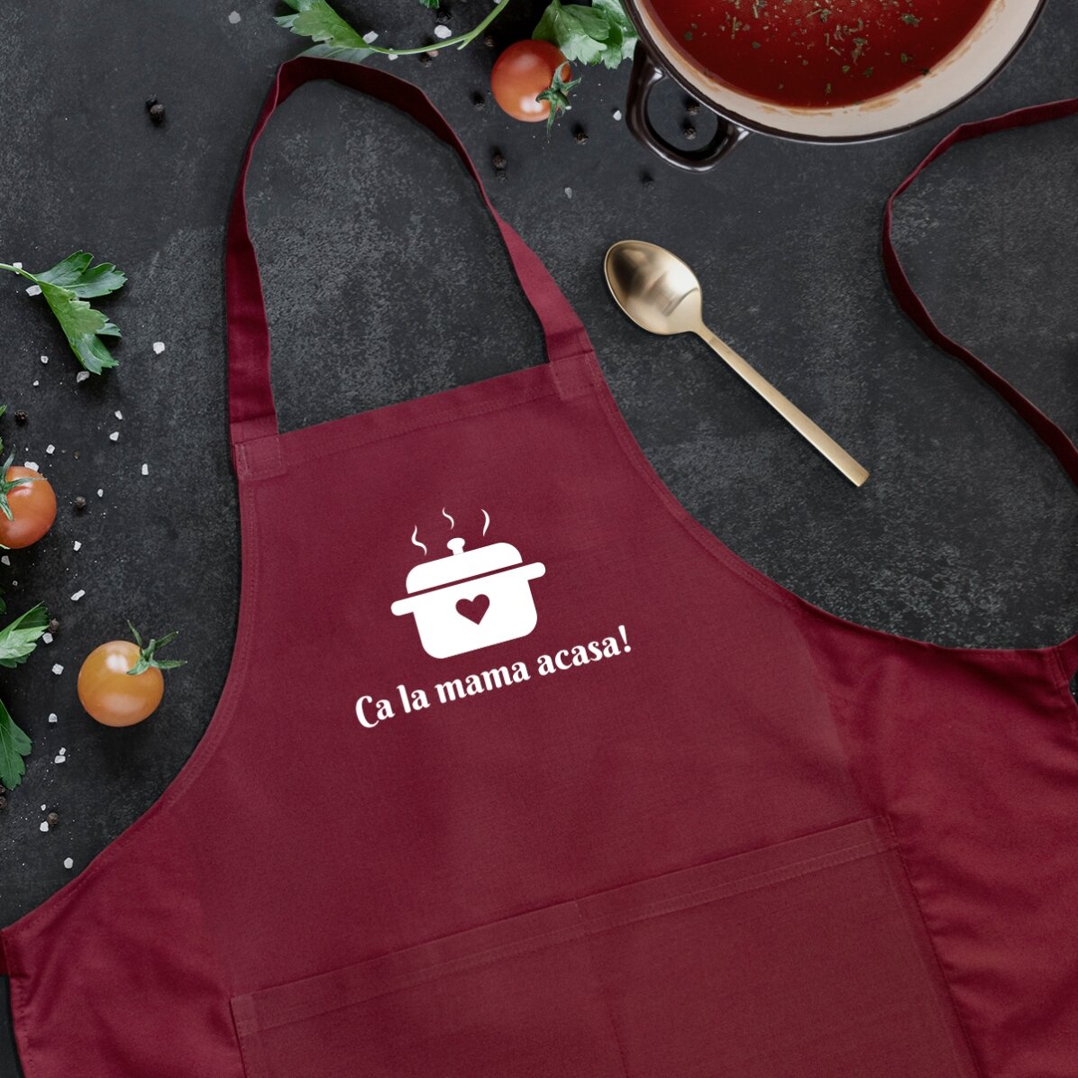 Individuell gestaltete Tasse mit Text – Wie bei Mama zu Hause!